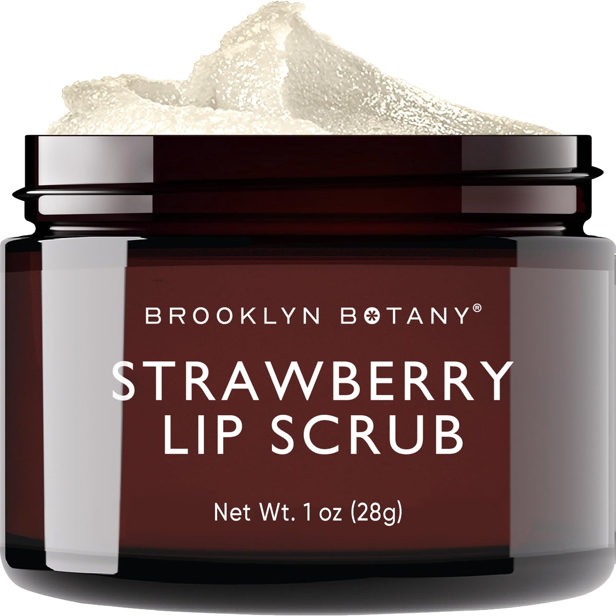 Brooklyn Botany Lip Scrub Exfoliator 1 oz front view