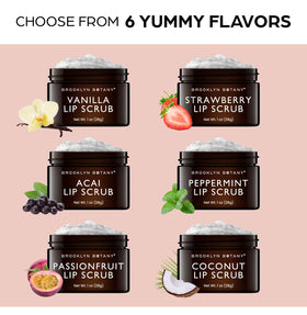 Brooklyn Botany Lip Scrub Exfoliator 1 oz lifestyle scene