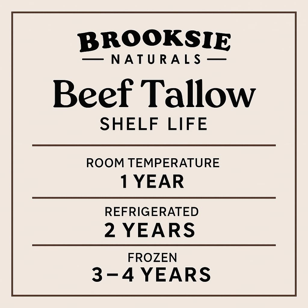 Brooksie Naturals Beef Tallow used in soap making process