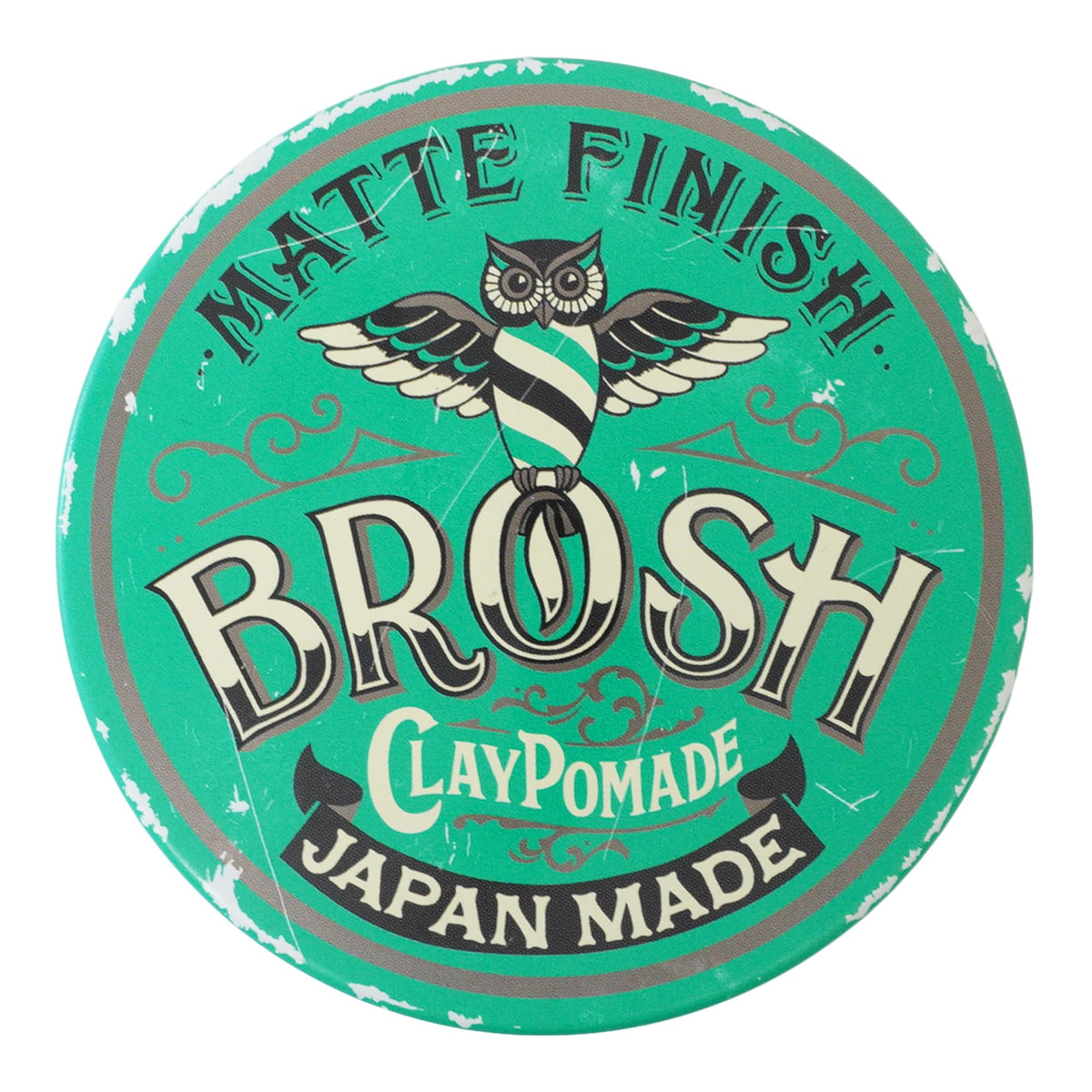 BROSH Matte Finish Clay Pomade 4 Oz front view