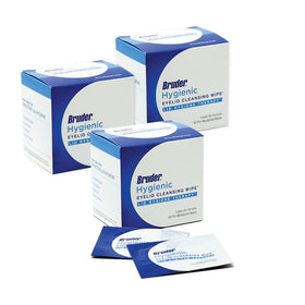 Bruder Eyelid Cleansing Wipes pack of 3, front view