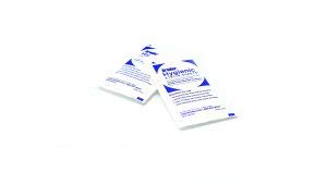 Bruder Hygienic Eyelid Sheets in use with Bruder Moist Heat Eye Compress