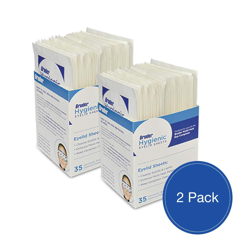 Bruder Hygienic Eyelid Sheets individual wrapped sheet