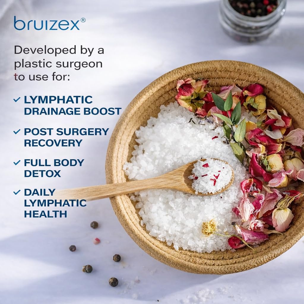 Bruizex Arnica Montana Bath Salts packaging close-up