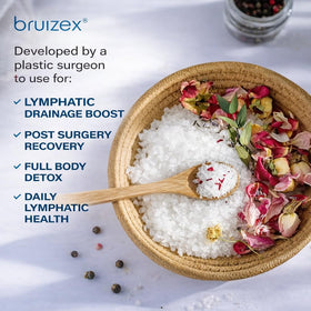 Bruizex Arnica Montana Bath Salts packaging close-up
