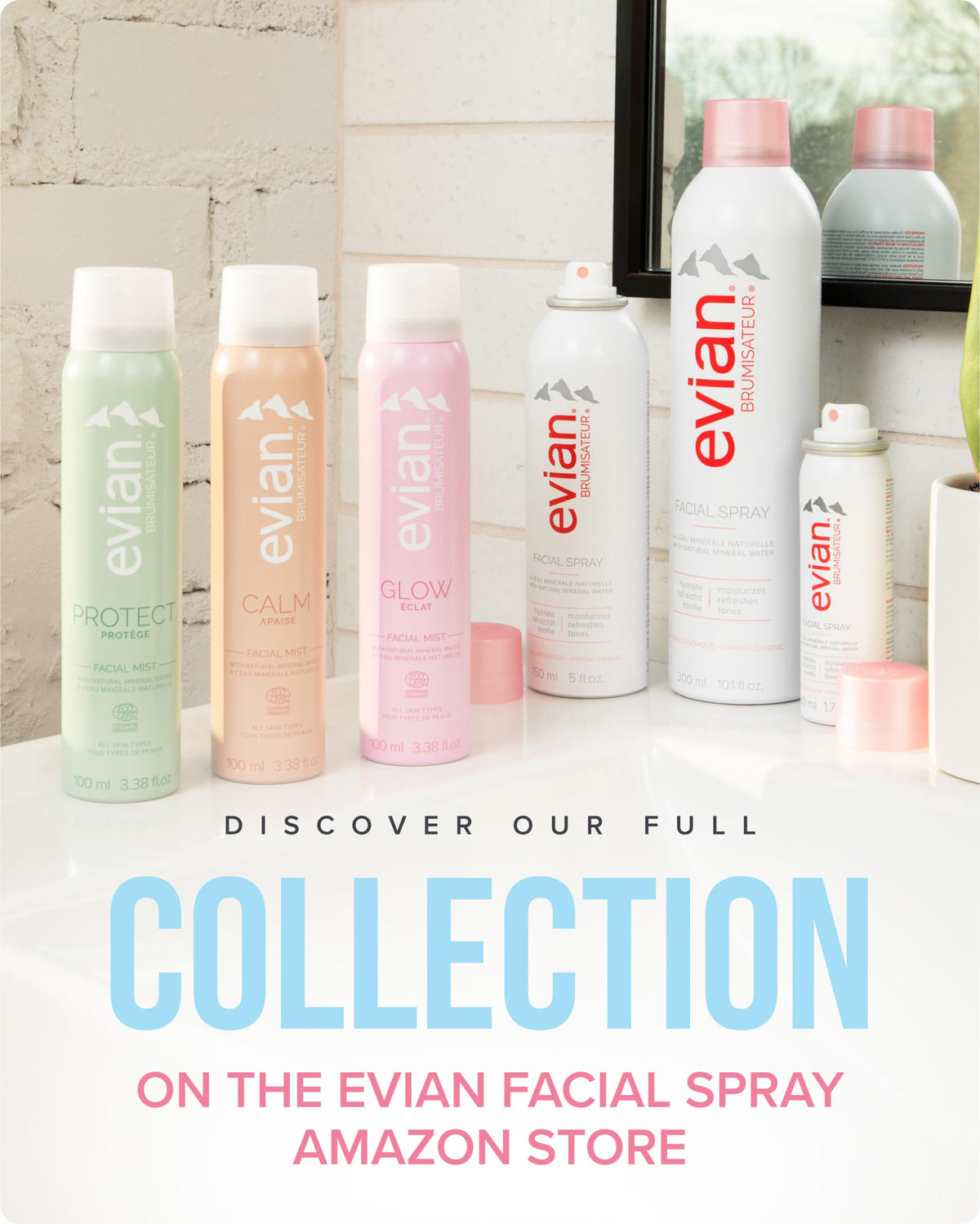 BRUMISATEUR Evian Facial Spray packaging