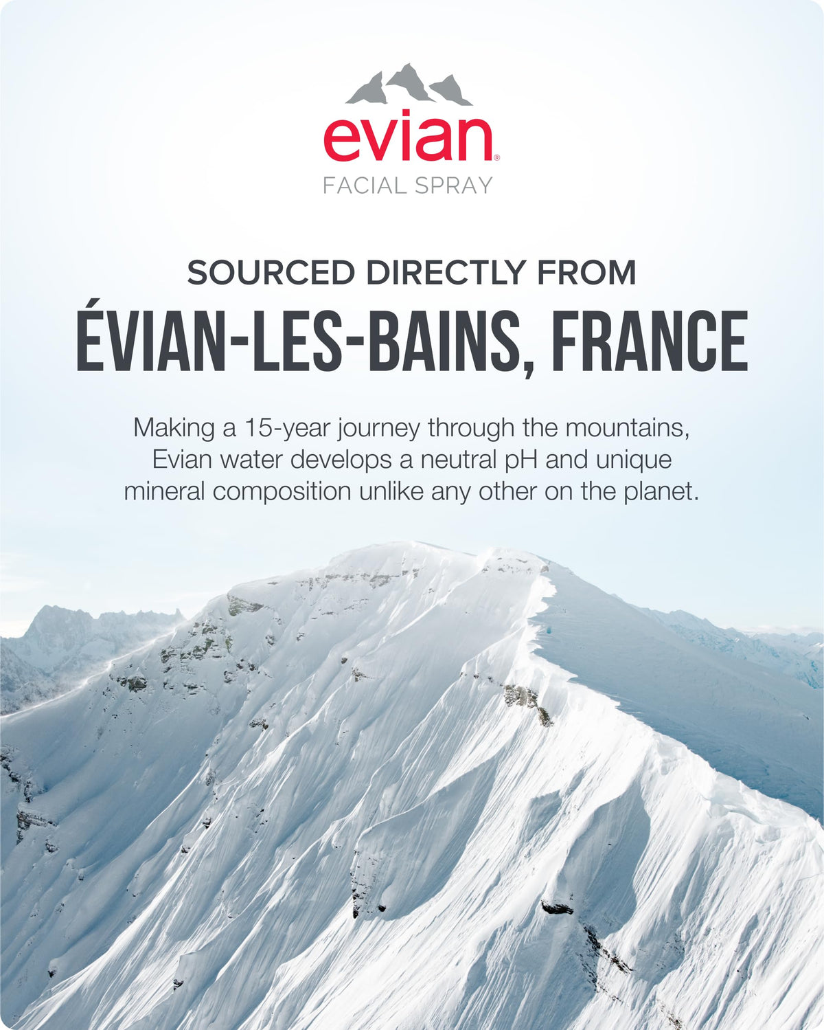 BRUMISATEUR Evian Facial Spray Travel Trio 1.7 oz with other skincare products