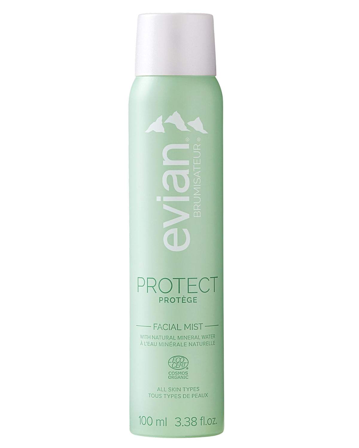 BRUMISATEUR Evian Protect Facial Mist front view 141g