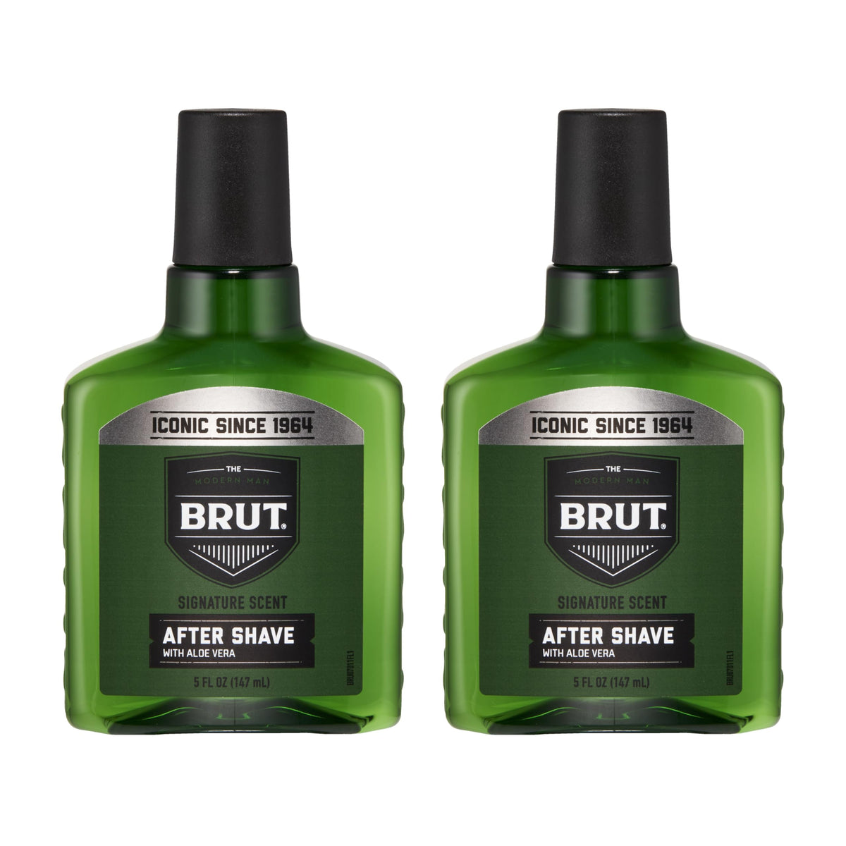 Brut After Shave Fragrance for Men 5 Oz Pack of 2 front view