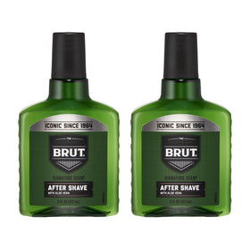 Brut After Shave Fragrance for Men 5 Oz Pack of 2 front view
