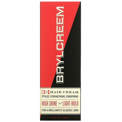 Brylcreem 3-in-1 Original High Shine Hair Cream front view