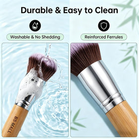 BS-MALL blush brush from 11 Pcs set on a flat surface