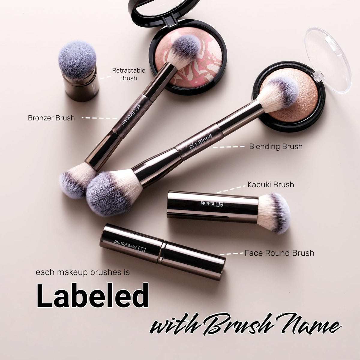 BS-MALL kabuki brush from the 20PCS set