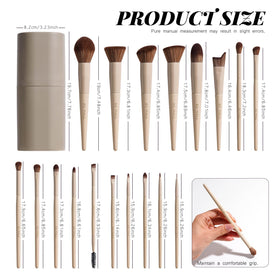 BS-MALL makeup brush set ideal for travel