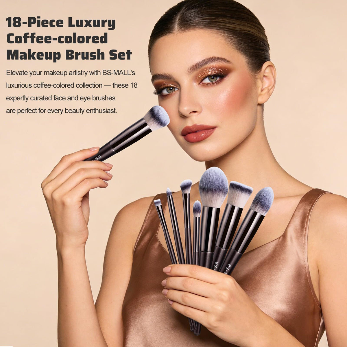 BS-MALL Makeup Brush Set including foundation and blush brushes