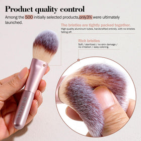 BS-MALL makeup brushes set displayed on a vanity