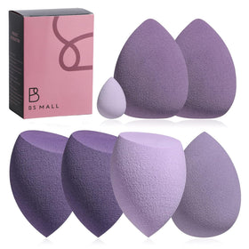 BS-MALL Makeup Sponge Set 6 Pcs in elegant pink colours