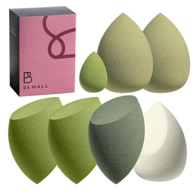 BS-MALL Makeup Sponge Set 7 Pcs in multi-coloured packaging