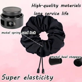 Bswox Satin Scrunchie for thick curly hair