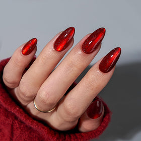BTArtbox Mystic Ruby Press On Nails front view in storage box