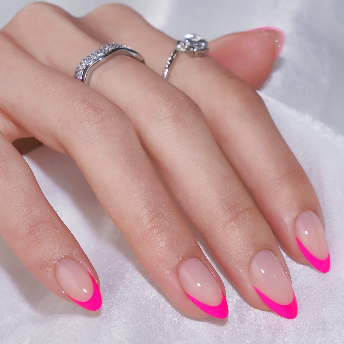 BTArtbox Press On Nails Berry French packaging