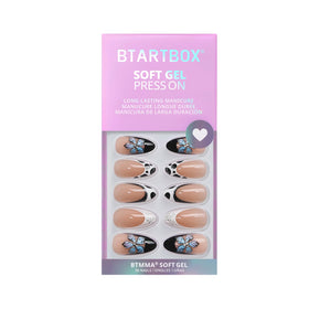 BTArtbox Press On Nails Bessie & Bestie lifestyle scene with nails applied