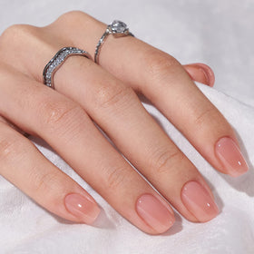 BTArtbox Press On Nails Cinnamon packaging with included accessories