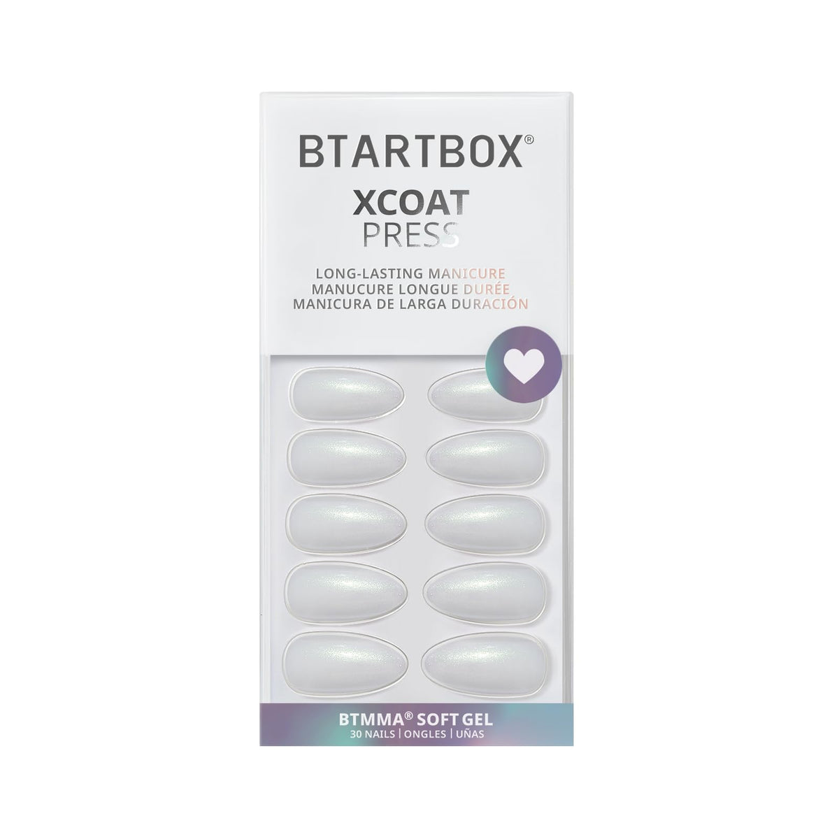 BTArtbox Press On Nails Disco Ball lifestyle scene with outdoor setting