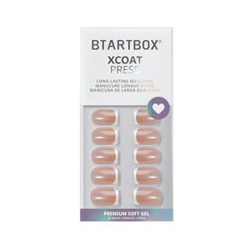 BTArtbox Press On Nails Evening Attire Short Square lifestyle scene