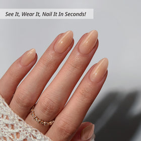 BTArtbox Press On Nails Glow Mates packaging with included accessories