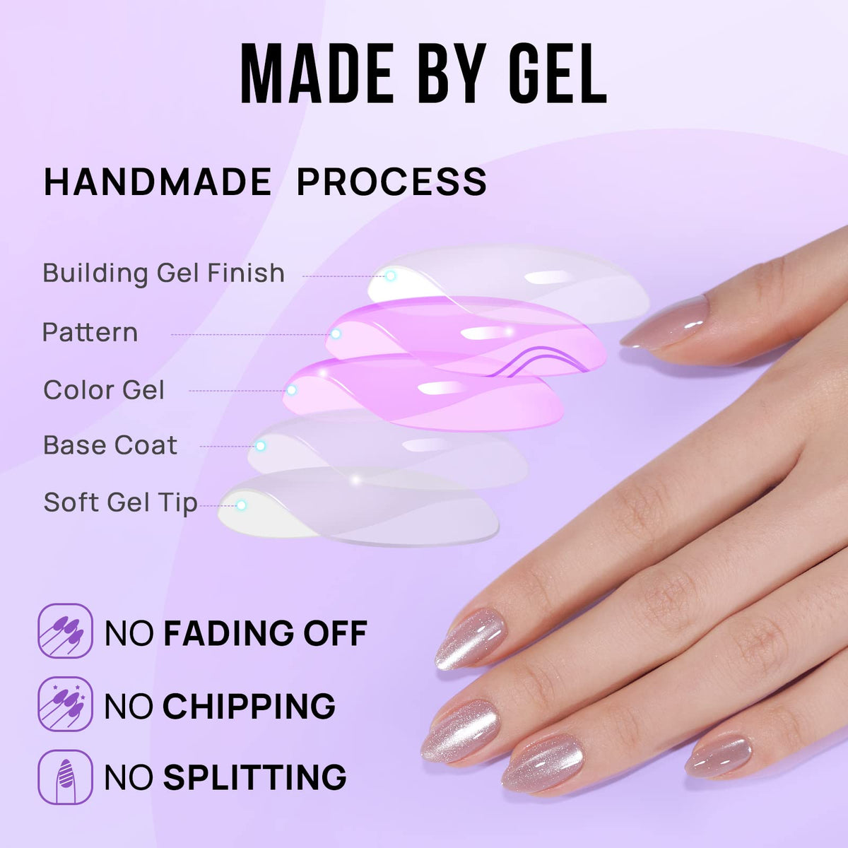 BTArtbox Press On Nails in various sizes