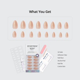 BTArtbox Press On Nails in various sizes laid out