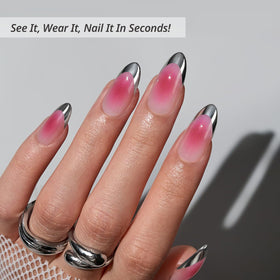 BTArtbox Press On Nails Lolita Razor packaging with included accessories