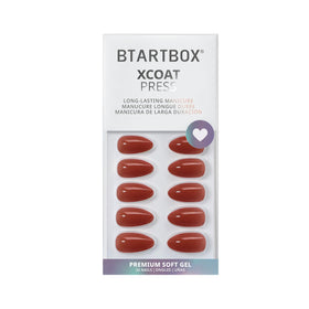 BTArtbox Press On Nails Spill Tea showing multiple sizes and designs