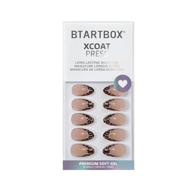 BTArtbox Press On Nails Wild Cheetah in various sizes
