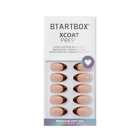 BTArtbox Tortoise Shell Press On Nails application guide