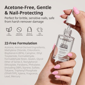 BTARTBOXNAILS 30ml Press On Nails Glue Remover Serum bottle side view