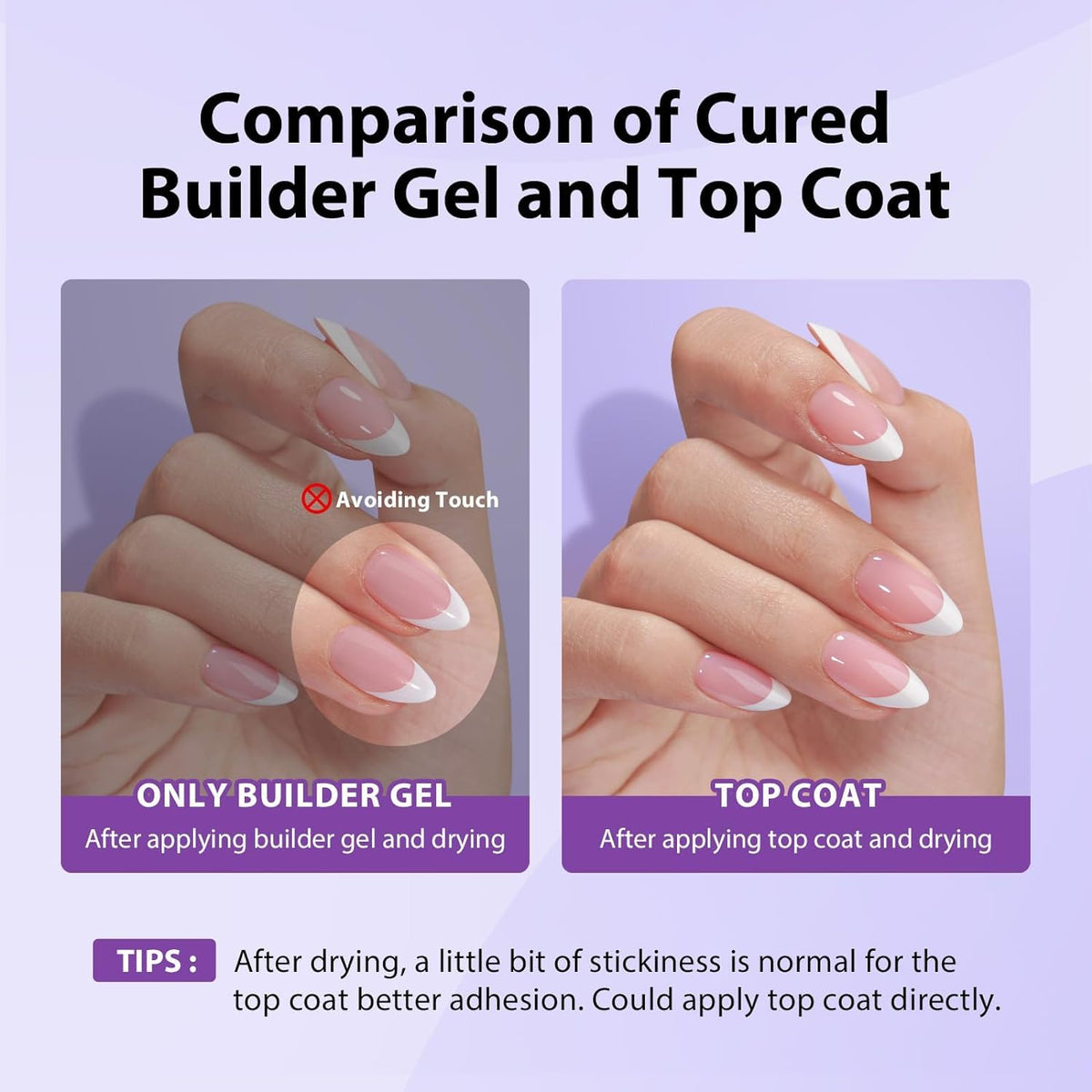 BTARTBOXNAILS French Protection DUO Builder Gel and Top Coat packaging