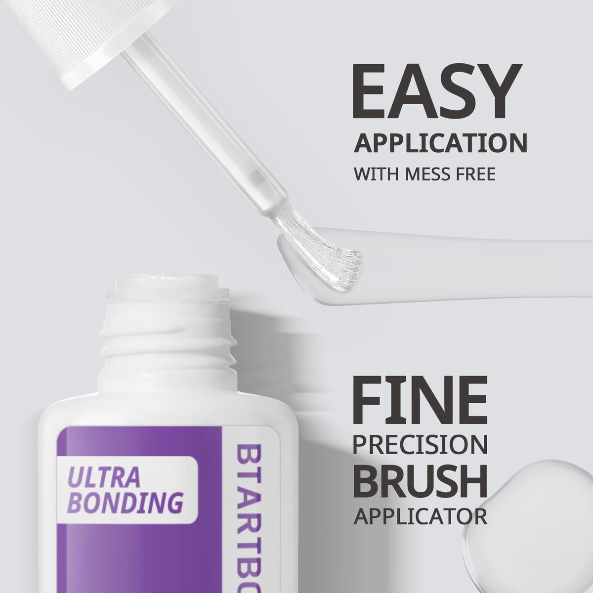 BTARTBOXNAILS Nail Glue applicator tip close-up