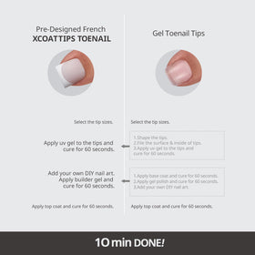 BTARTBOXNAILS Press On Toenails sharp square cat eye lifestyle scene