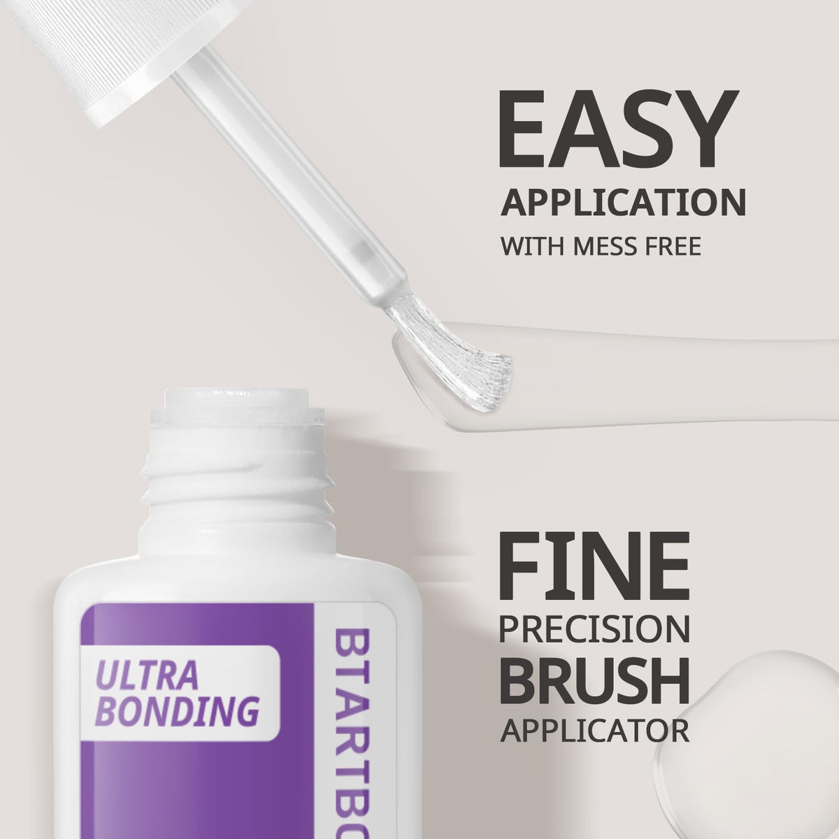 BTARTBOXNAILS Remover being applied to nails for easy removal