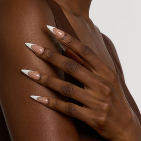 BTARTBOXNAILS White French Tip Press On Nails packaging