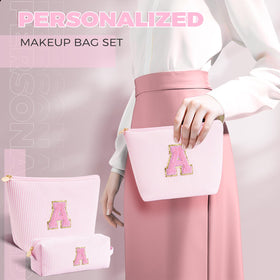 Btffitting larger makeup bag showing interior space
