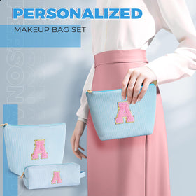 Btffitting larger makeup bag showing storage space