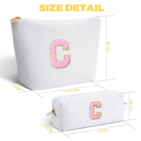 Btffitting Makeup Bag Set displayed with beauty products
