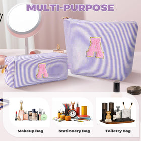 Btffitting makeup bag set in use during travel