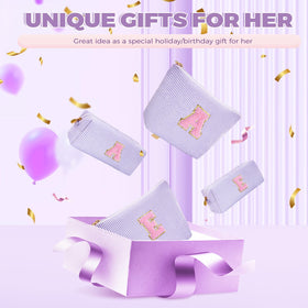 Btffitting makeup bag set with beauty products inside