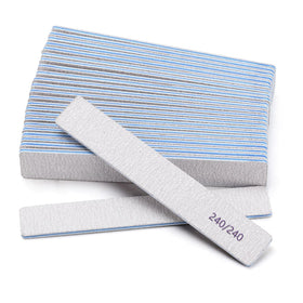 BTYMS 25 Count Nail Files 240/240 Grit front view