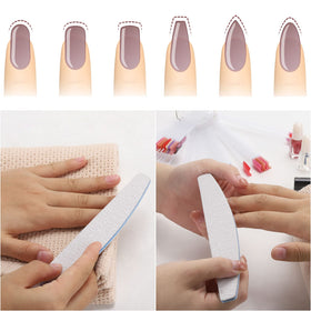 BTYMS Nail Files comparison of grits