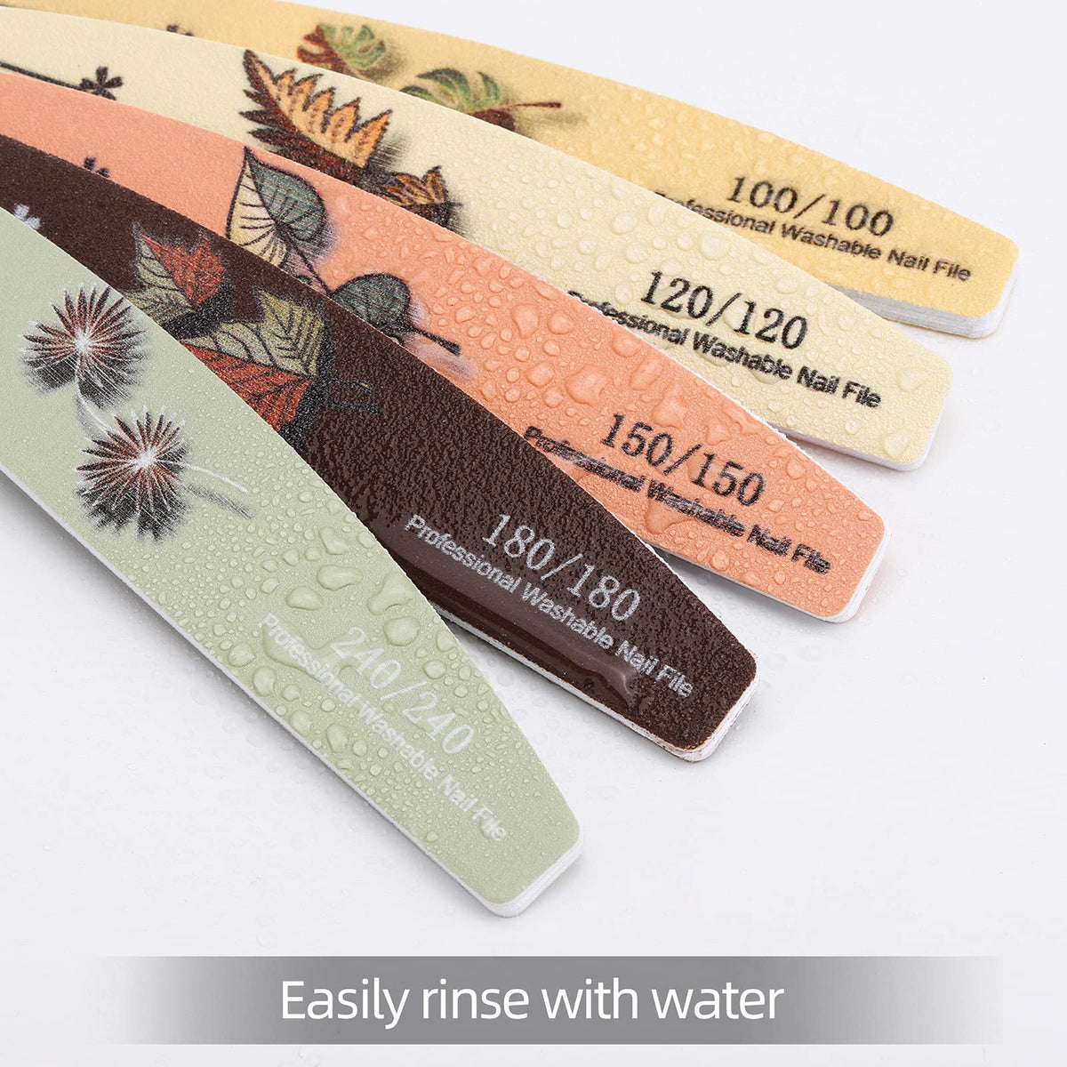 BTYMS nail files in a variety of grits and sizes